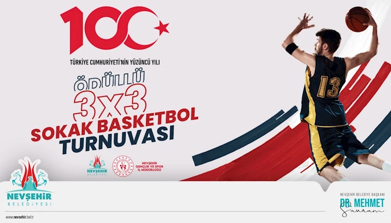 29 Ekim Cumhuriyet Kupası Sokak Basketbol Turnuvasına 21 Takım Katılıyor