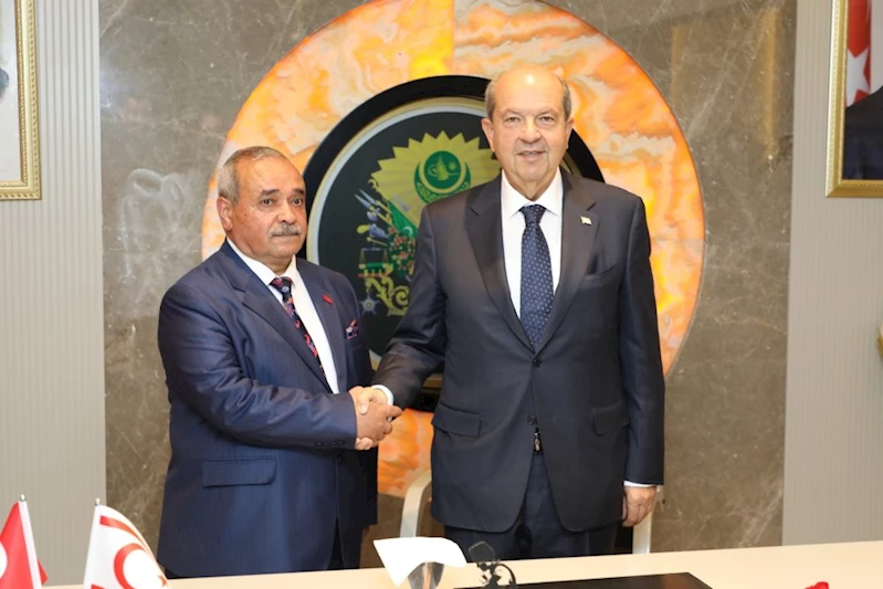 KKTC Cumhurbaşkanı Ersin Tatar Dünya Mermer Başkenti İscehisar’ı Ziyaret Etti
