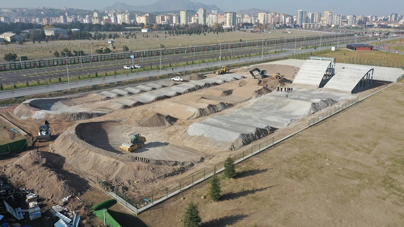 Büyükşehir’den Avrupa Spor Şehri Kayseri’ye Türkiye’nin İkinci Büyük BMX Parkuru