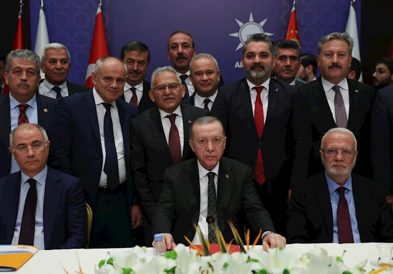 Cumhurbaşkanı Erdoğan ile Kayseri Teşkilat Buluşması