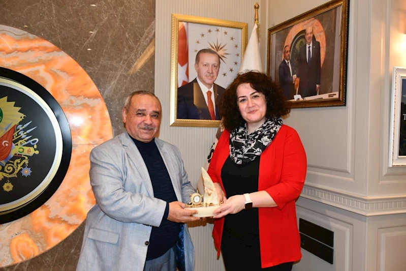 OEPSAŞ İl Müdürü Yasemin Ercan’dan, Başkan Şahin’e Ziyaret