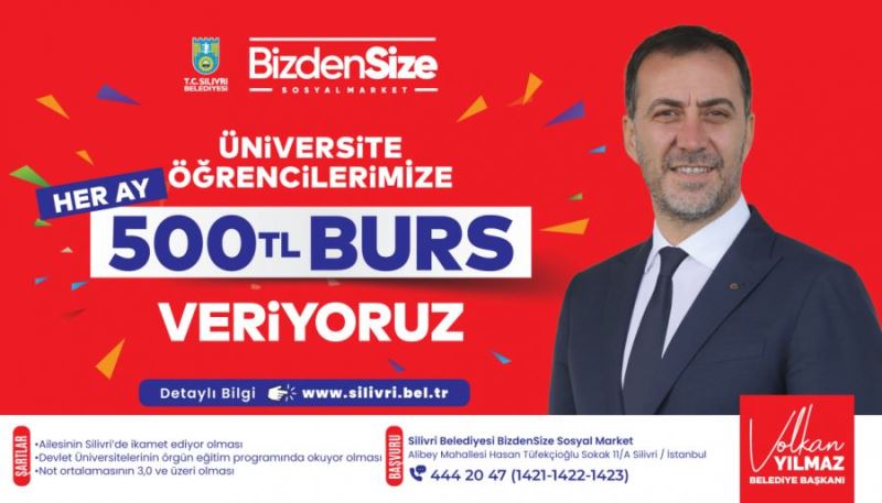 Üniversite Öğrencilerine Aylık Burs