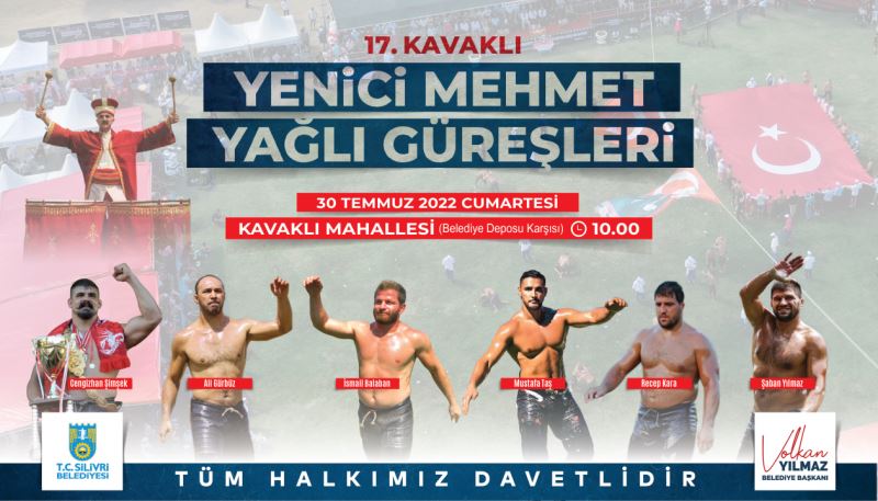 Silivri’de Yağli Güreşler Başladi