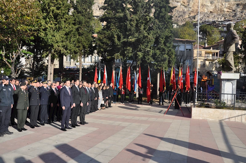 İLÇEMİZDE ATA’MIZI SAYGI, SEVGİ ve ÖZLEMLE ANDIK