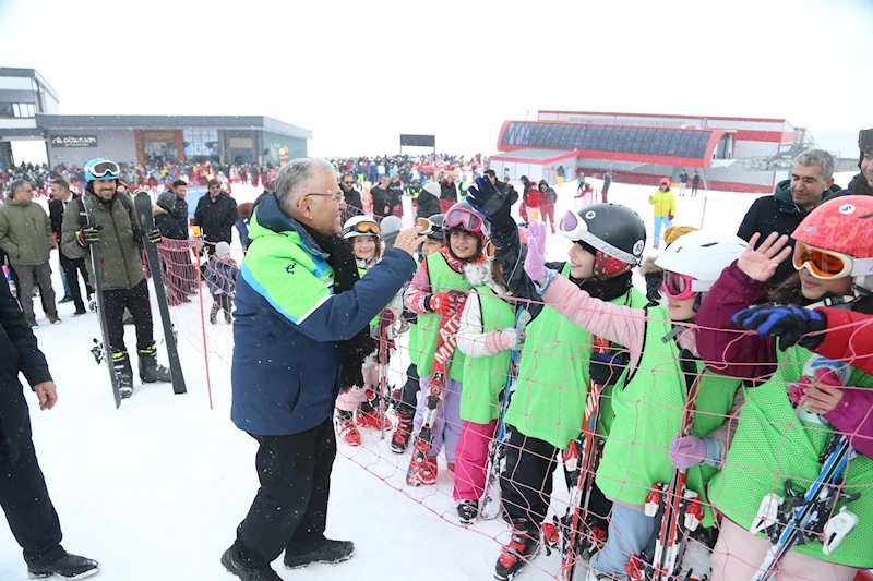 Dünya Markası Erciyes, 123 Bin Ziyaretçi ile Kendi Rekorunu Kırdı