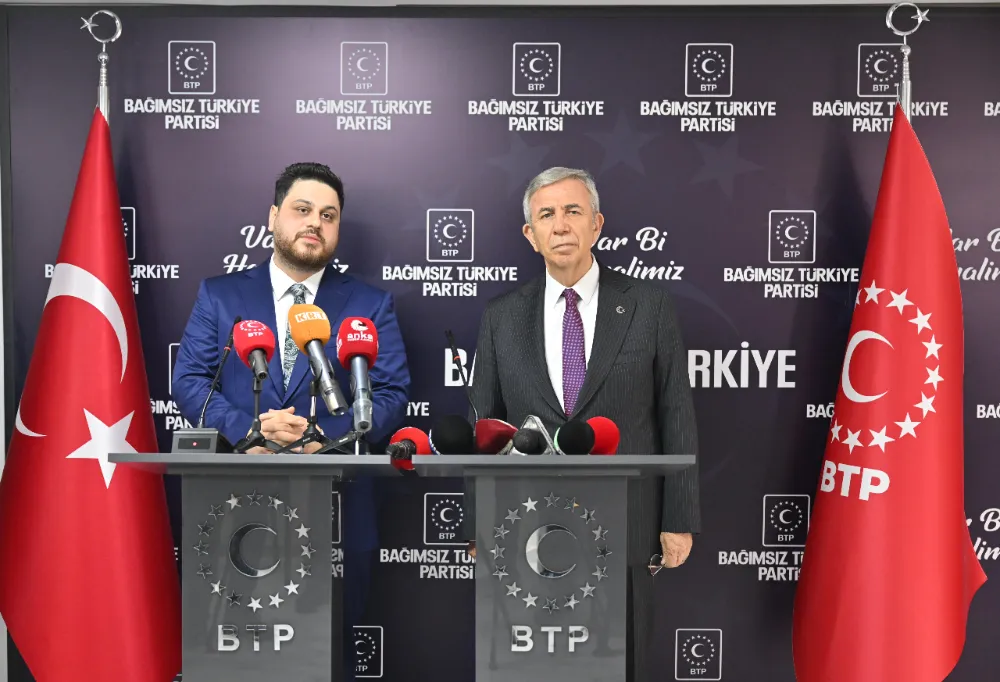 ABB Başkanı Yavaş, BTP Genel Başkanı Baş