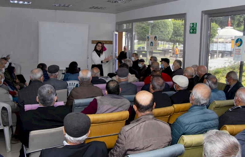 Emekli Evi Üyeleri ‘Beslenme ve Yaşlılık Psikoloji’ Konularında Bilgilendirildi