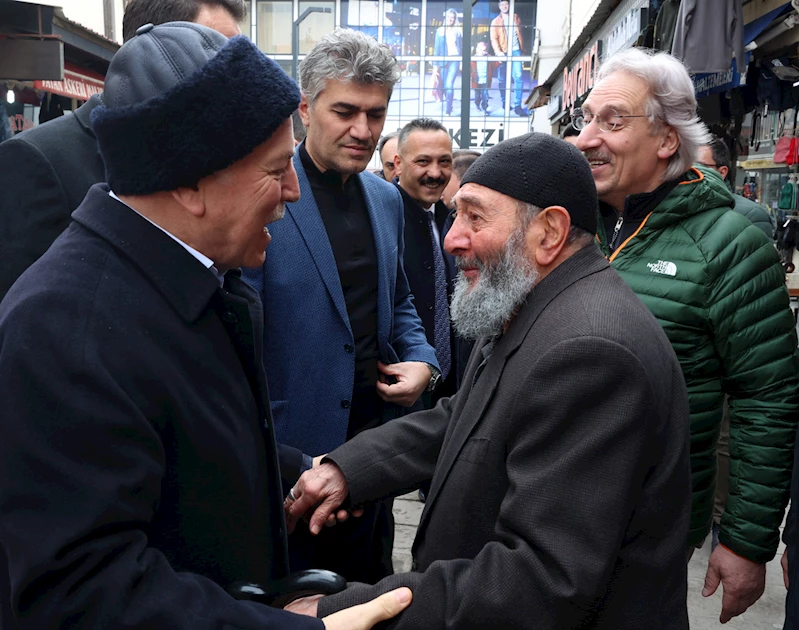 ERZURUM ESNAFI’NDAN BAŞKAN SEKMEN’E YATIRIM TEŞEKKÜRÜ