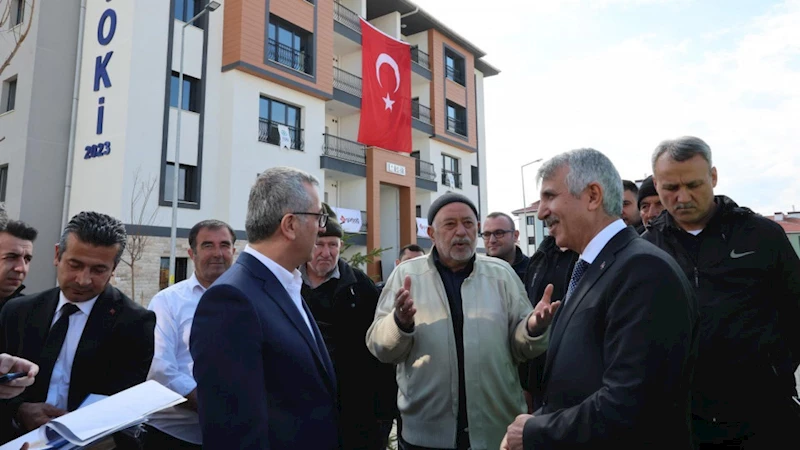 Başkan Güngör; “Kalıcı Konutların Teslimi Peyderpey Devam Edecek”