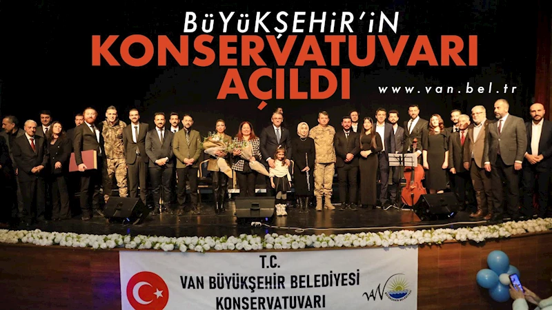 BÜYÜKŞEHİR BELEDİYESİ KONSERVATUVARI AÇILDI