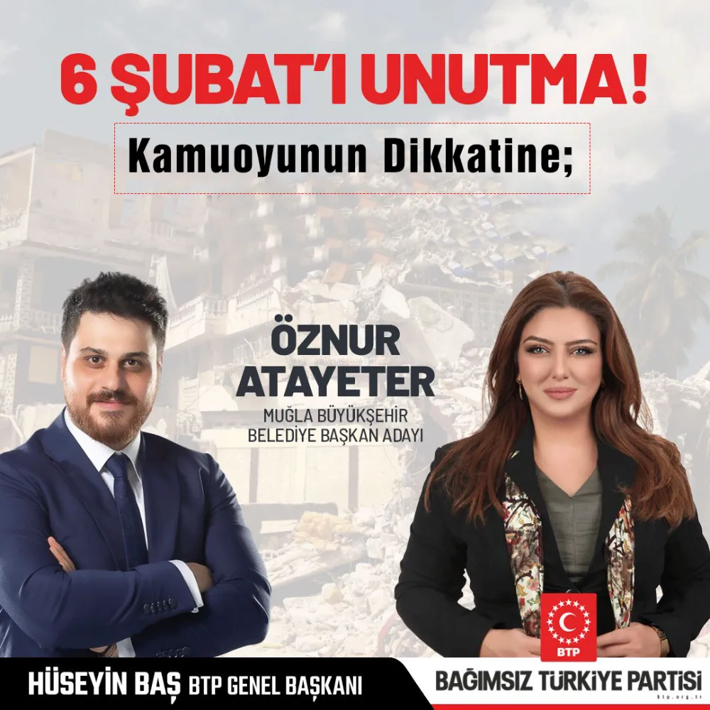 BTP’li Adaylardan Ortak Basın Açıklaması;