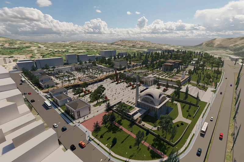 Kent Meydanı ve Millet Bahçesi Projesi Devam Ediyor