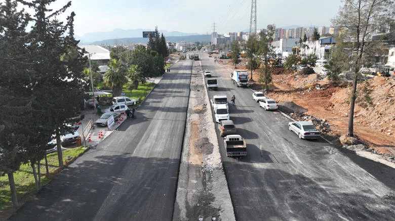 Mustafa Haşmet Caddesi’nde çalışmalarda sona gelindi