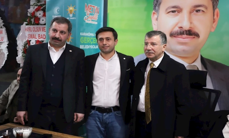 BAŞKAN BAYDİLLİ VE MİLLETVEKİLİ CEVHERİ SEÇİM OFİSİNDE VATANDAŞLARLA BULUŞTU