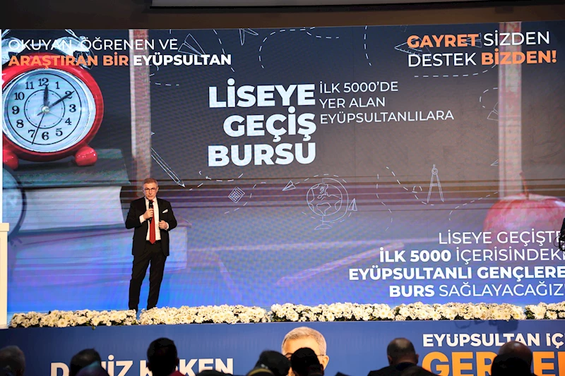 İlk 5 bindeki öğrencilere liseye geçiş bursu