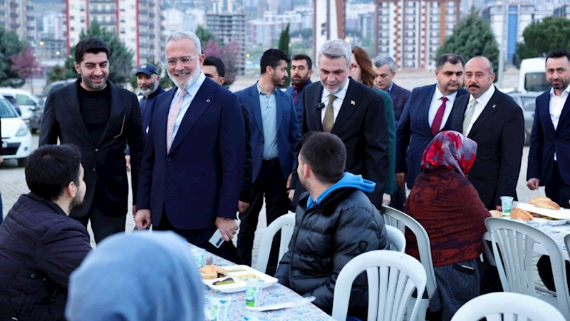 Başkan Görgel, İftar Sofrasında Vatandaşlarla Buluştu