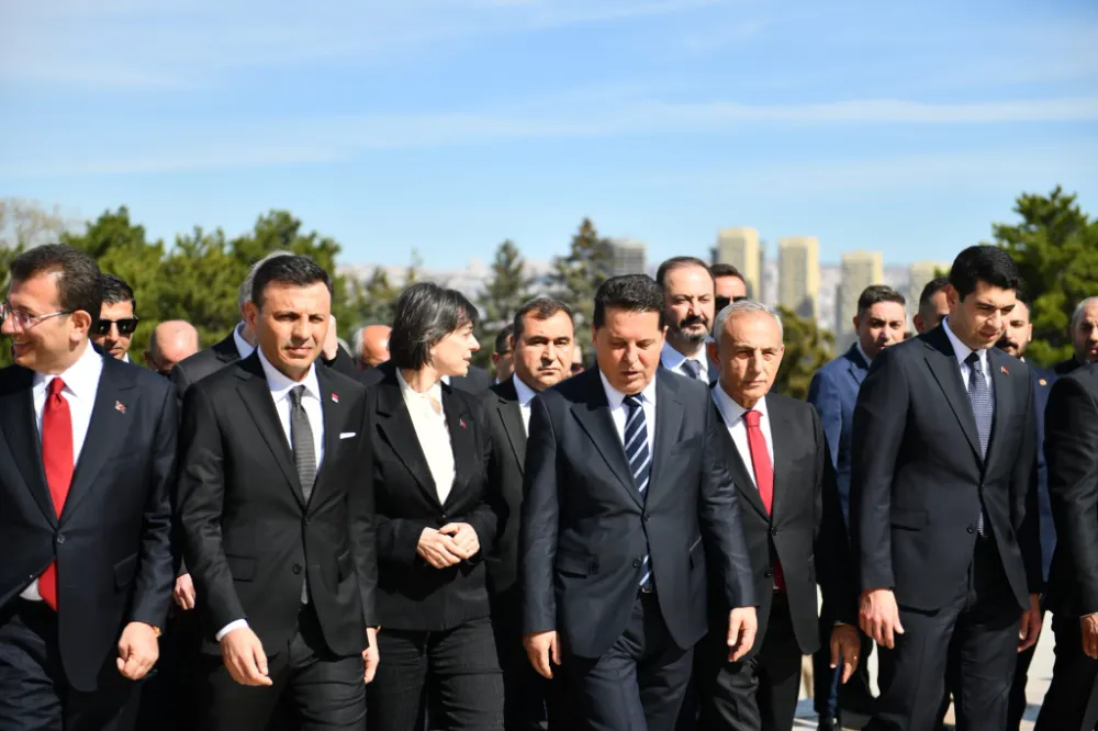 İmamoğlu başkanlar ile Anıtkabir