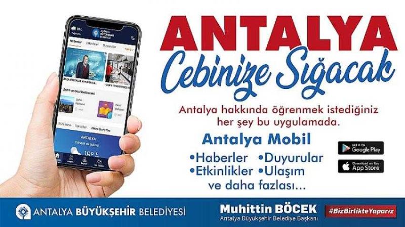 Büyükşehir’in mobil uygulaması yayında