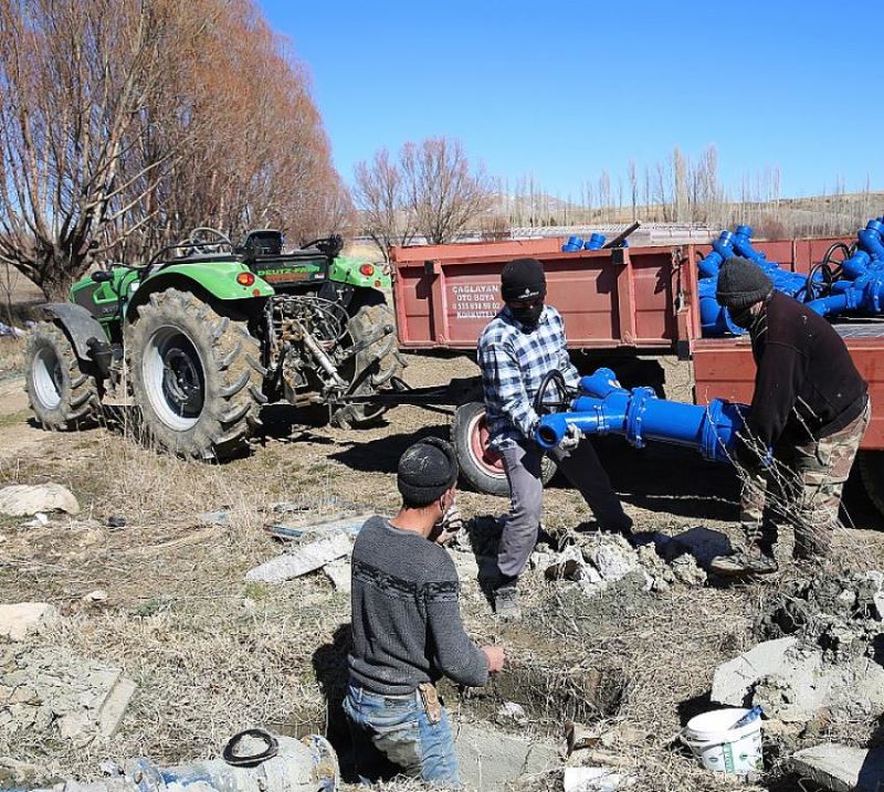 Korkuteli’nde 2 bin 500 dekar arazi suya kavuşacak 