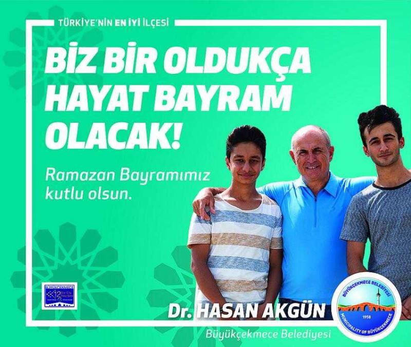 Büyükçekmece Belediyesi Ramazan Bayramı mesajı