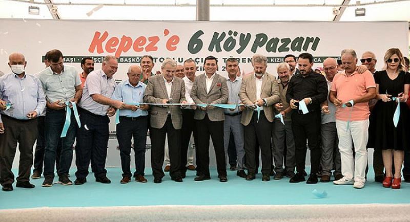 6 köy pazarı açıldı 