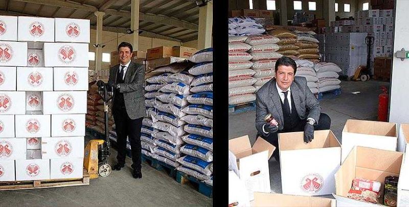 Başkan Genç, Gıda kolilerini paketledi