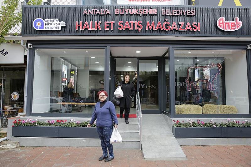 Halk Et Kepez Satış Mağazası açıldı