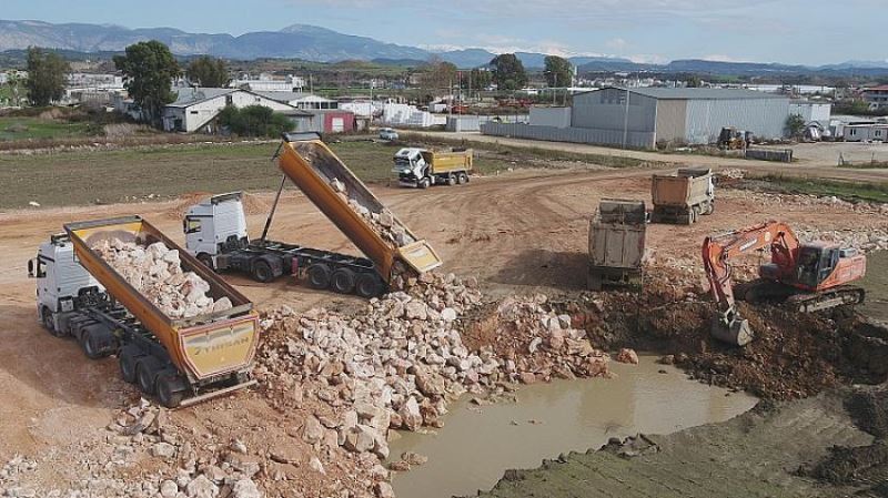 Manavgat Toptancı Hal inşaatı başladı