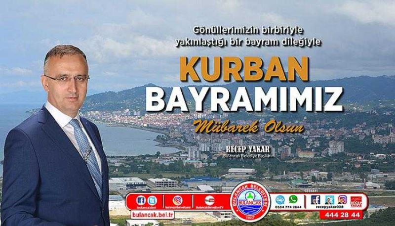 Başkan Yakar’dan Kurban Bayramı Mesajı