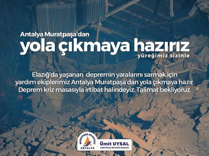 “Yola çıkmaya hazırız, yüreğimiz sizinle”