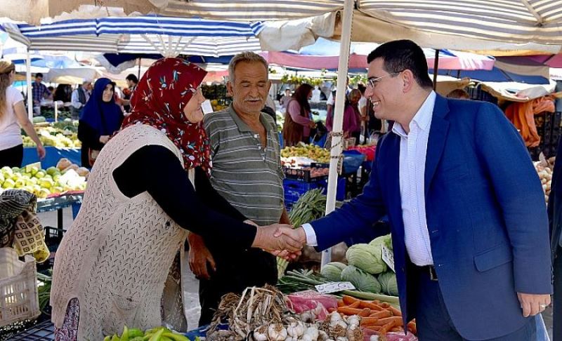 Şehirleşen Ahatlı’ya da modern pazar 